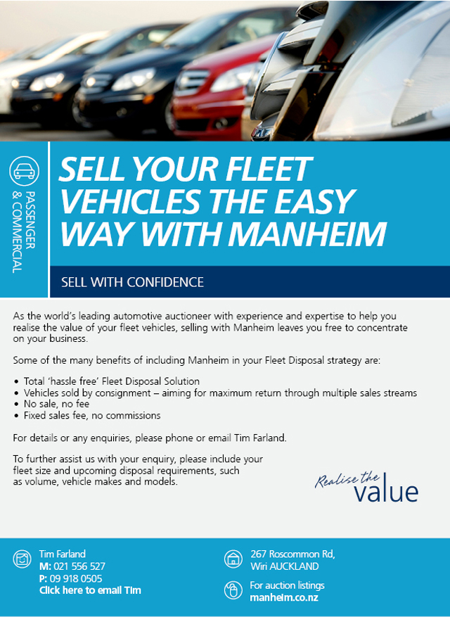 Sell your Fleet vehicles the easy way with Manheim