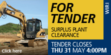 Surplus Plant Clearance - closes Thu 31 May, 4:00pm